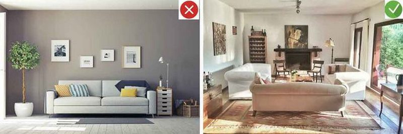 Những sai lầm phổ biến khi trang trí phòng khách và cách khắc phục Những sai lầm phổ...